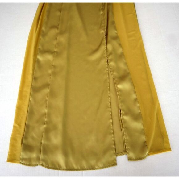 Intimately Free People OB1584646 Women's Sz XS Yellow City Cool Slip Dress - Picture 3 of 9